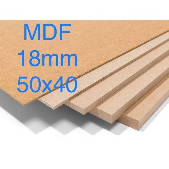 papan MDF 18mm (50x40)cm, triplek MDF, papan kayu MDF, plywood MDF