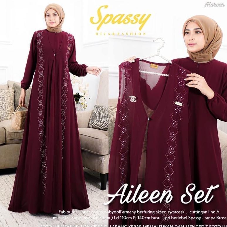PROMO [ADA JUMBO] AILEEN SET / AILEN DRES / AILEEN DRESS / AILEEN GAMIS