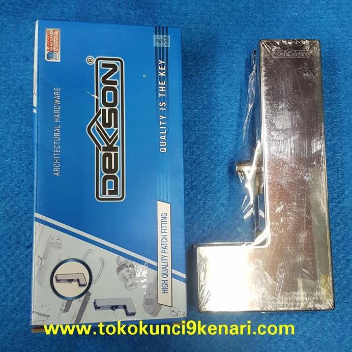 Patch Fitting PT40 Dekson | Penjeit pintu Kaca Dekson PT 40