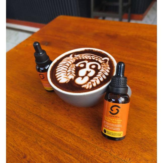 Jj  Latte Art Id Liquid Cairan Pengganti Susu Untuk Latihan Menggambar Latte Art