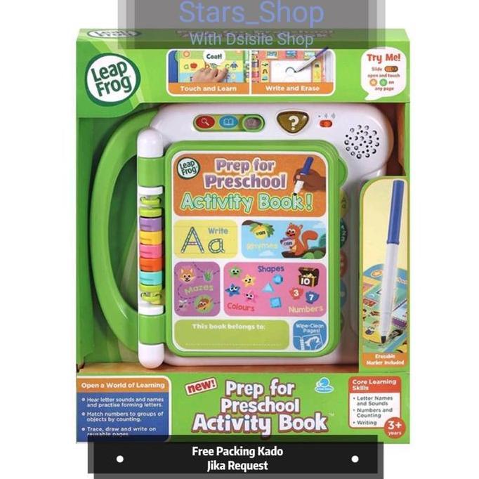 TERLARIS LEAPFROG PREP FOR PRESCHOOL ACTIVITY BOOK ORINAL / MAINAN EDUKASI