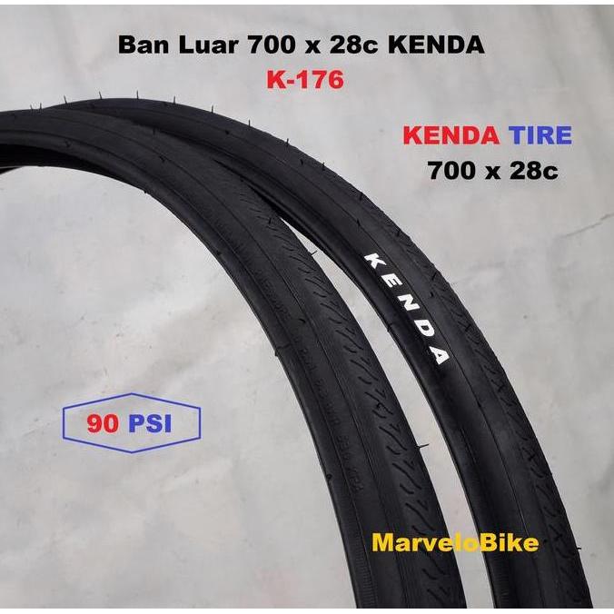 Ban Luar Sepeda Fixie RoadBike MTB 29 700 x 28c Kenda
