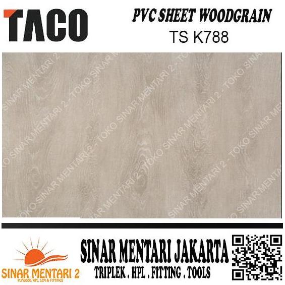 TACO SHEET PVC WOODGRAIN TS K788