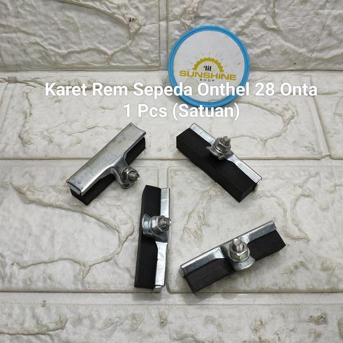 Karet Kampas Rem Brake Shoe Sepeda Onthel 28 Ontel Onta Jadul Vintage
