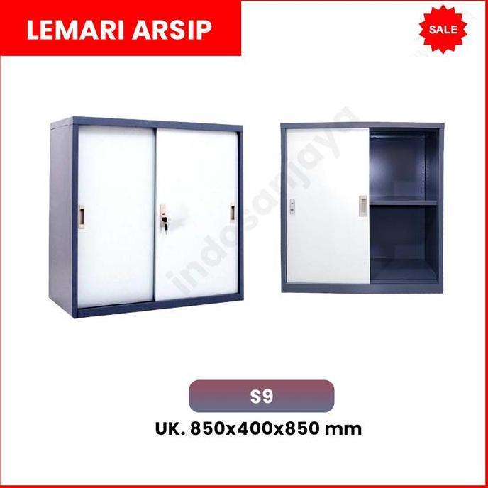 Lemari Arsip Besi Kantor Lemari Arsip Kabinet Pendek S9 SL