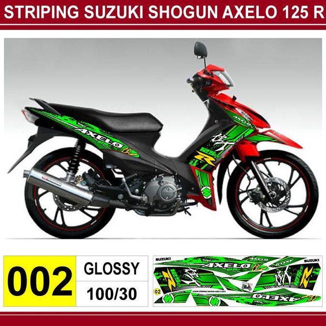 striping Suzuki Shogun Axelo 125 / decal Shogun Axelo 125 / variasi Suzuki Shogun Axelo 125 Motor Mo