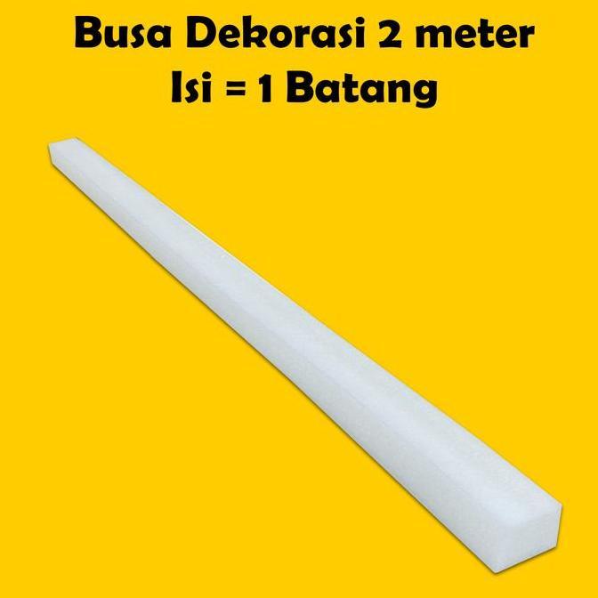 Busa Dekor 2 Meter Busa Bunga Busa Backdrop Busa Dekorasi Gabus Bunga Panjang Gabus Tancap