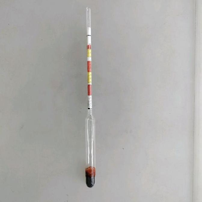 :0:0:0] alkoholmeter untuk beer wine alcoholmeter alcohol meter 3 skala hydrometer brix