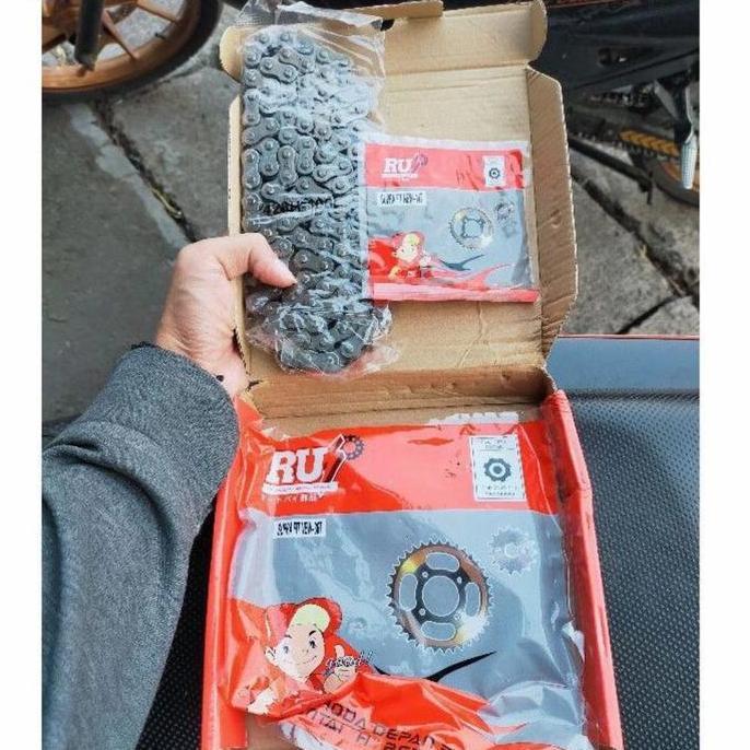 Gear Paket/Gear Set Gold Supra Fit New/Kharisma/Supra X 125 Komplit Allshop