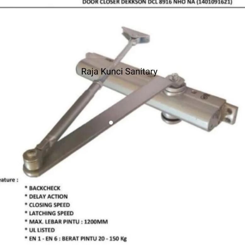 Door Closer Dekson/ Dekson DCL 8916 NHO/ Penahan Pintu Otomatis Dekson