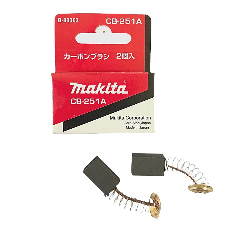 Carbon brush 251A Makita / Arang / Spul / Bostel gerinda original