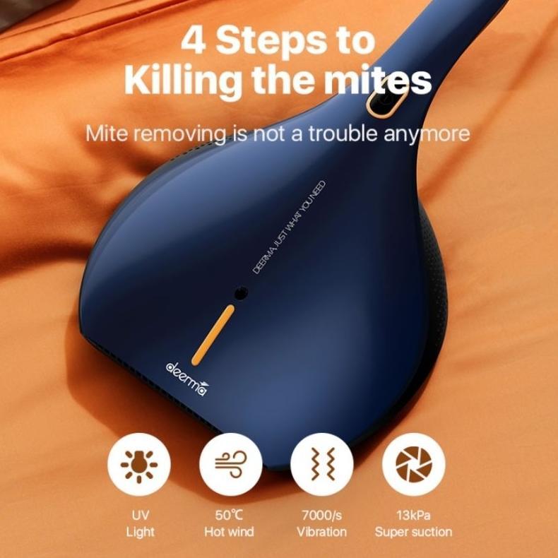 Anti dust mite vacuum cleaner alat penghisap debu tungau kutu kasur spring bed matras sofa boneka st