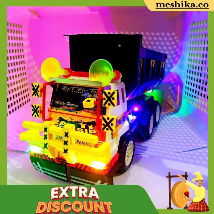 Mobilan Truk Miniatur/ Mainan Anak Dump Truk Besar