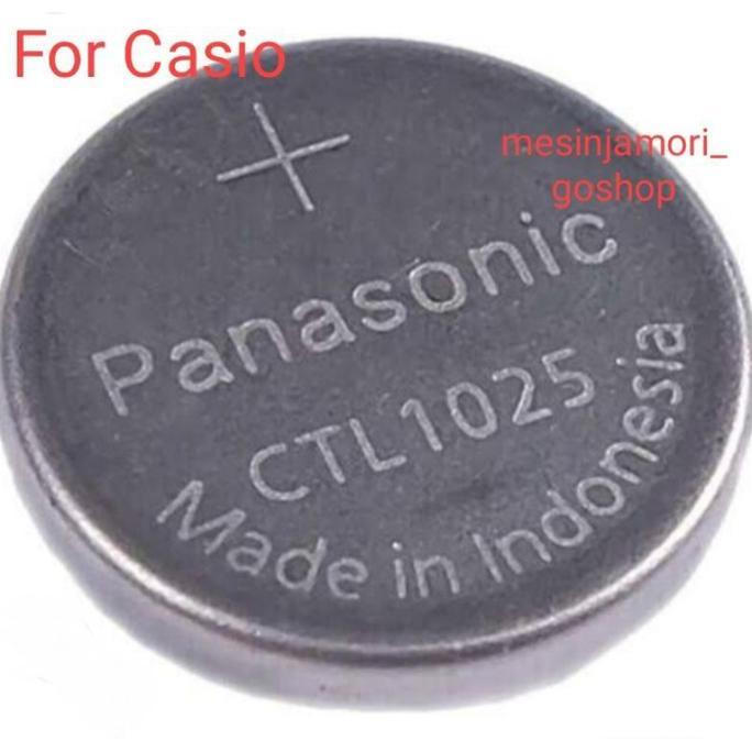HARGA DISC - baterai capacitor casio CTL1025 CTL 1025 original