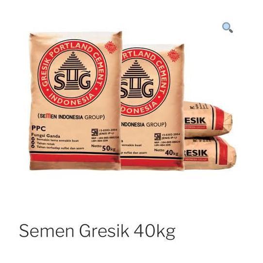 Semen Gresik 40Kg Per Sak / Semen Gresik 40 Kg