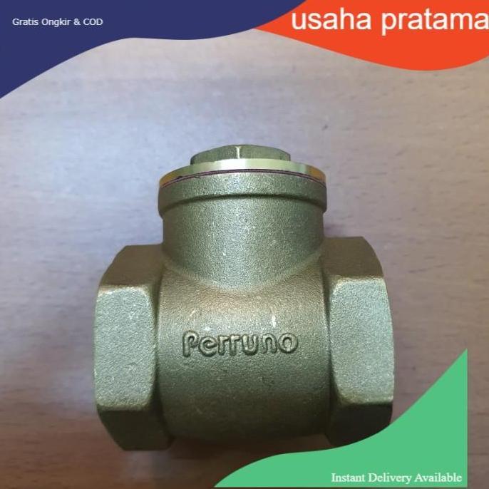 Check Valve Kuningan 1 Inch / Swing Check Valve