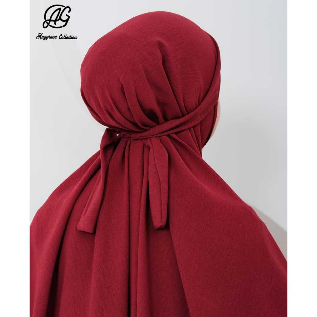 KUALITAS SUPER HASNA KIDS GAMIS SYAR'I SET MUSLIMAH KRUDUNG JUMBO CADAR BANDANA KHIMAR CRINKLE AIRFL