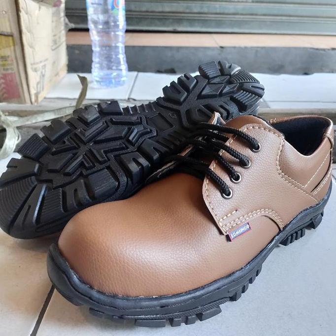 sepatu safety pria sepatu safty emdundo pendek tali