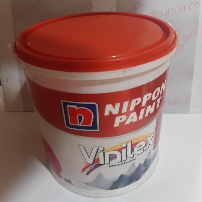 TERMURAH - CAT TEMBOK VINILEX NIPPON PAINT WARNA MINIMALIS GREY 947 ISI 5KG