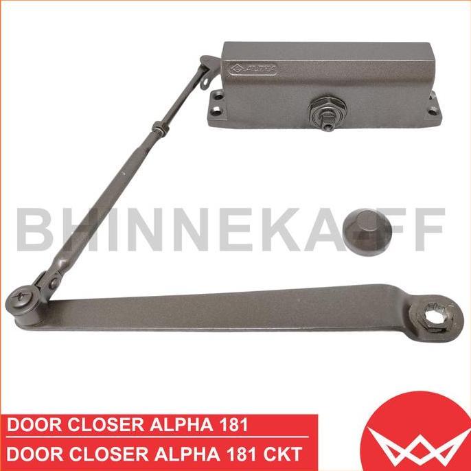TERMURAH - DOOR CLOSER ALPHA 181 CKT PENAHAN PINTU OTOMATIS