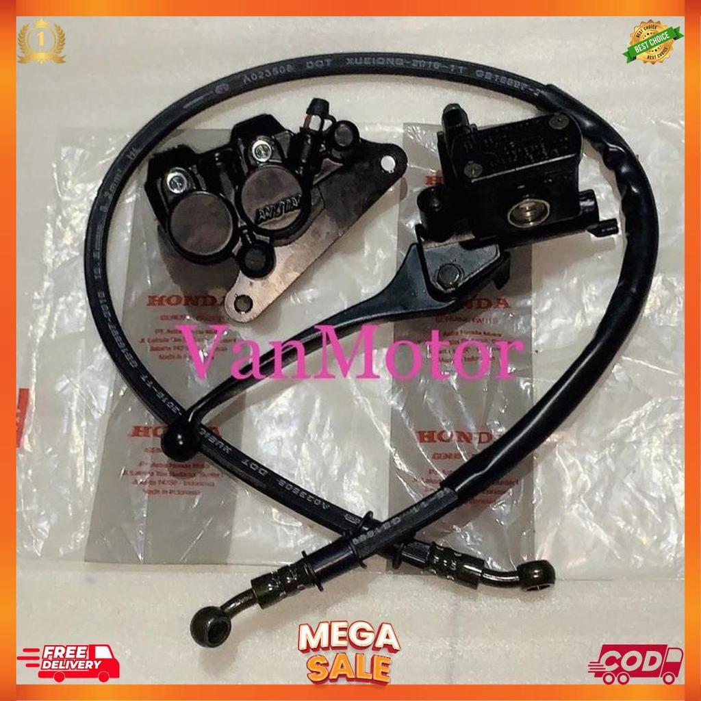 Kaliper Cakram Pala Babi Depan Karisma Supra X 125 Supra Fit New Lama Honda Asli Nissin Set Master R
