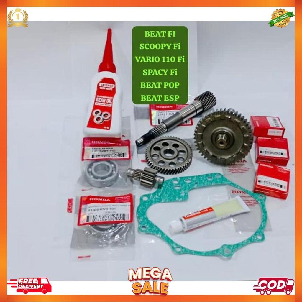 Gigi Gir Rasio Cvt Beat Fi Beat Pop Beat Esp Vario 110 Fi Scoopy Fi Spacy Fi Honda Kzl K44 K81 Set L