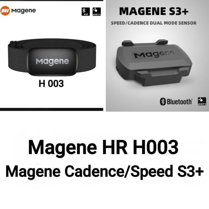 NEW PAKET SENSOR MAGENE CADENCE DAN MAGENE HEART RATE PAKET CADENCE DAN HR ORI