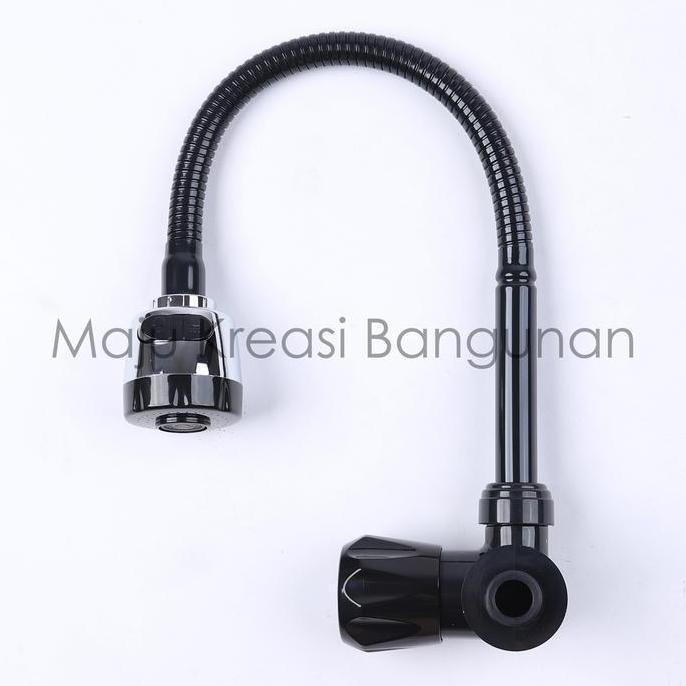 NEW KRAN ANGSA FLEKSIBEL NEW SOLIGEN PVC CHROME KERAN CUCI PIRING TEMBOK SINK WS2 WS2B WS2W FLEXIBLE