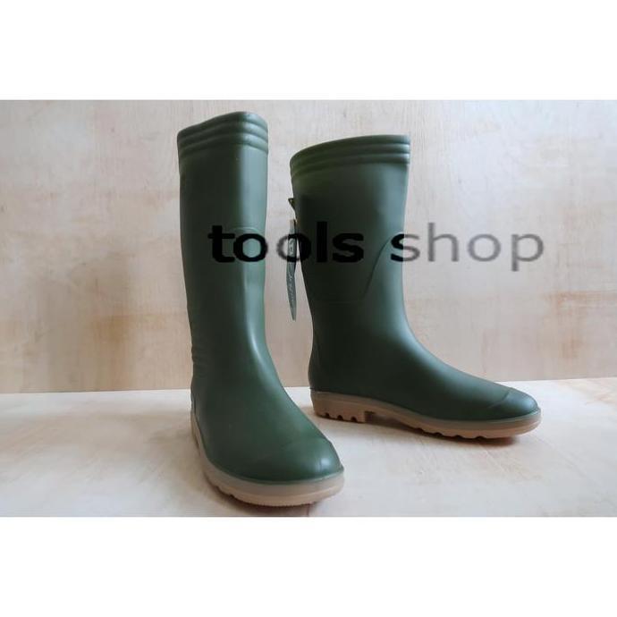 Sepatu Boots/ Ap Boots/ Boot Karet Hijau Ap 9506