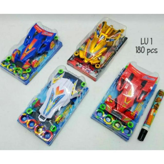 Modello- Mainan Tamiya Tamia Mini 4Wd Bonus 4 Ban Roda Busa Murah Mainan Anak Balap Dinamo Mobil Toy