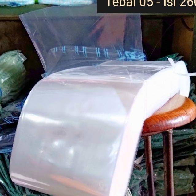 Plastik Pp Roll Lebar 15 Cm - Bening Tebal 05