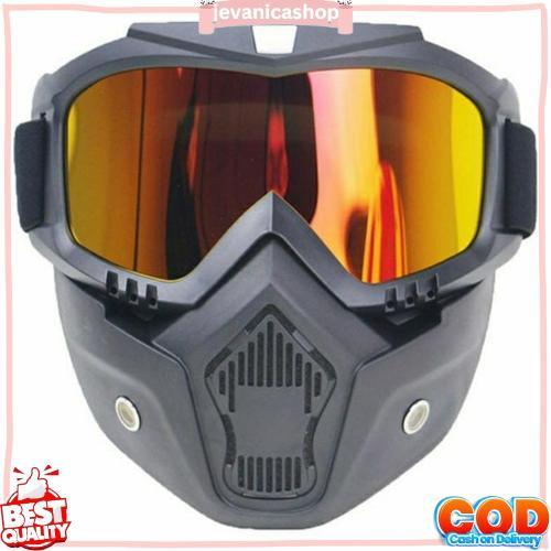Original Taffsport Bollfo Kacamata Motor Cross Gm Retro Anti Glare Windproof Worth It