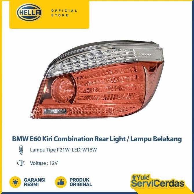 Stop Lamp Hella Bmw E60 Kiri Combination Rear Light/Lampu Belakang