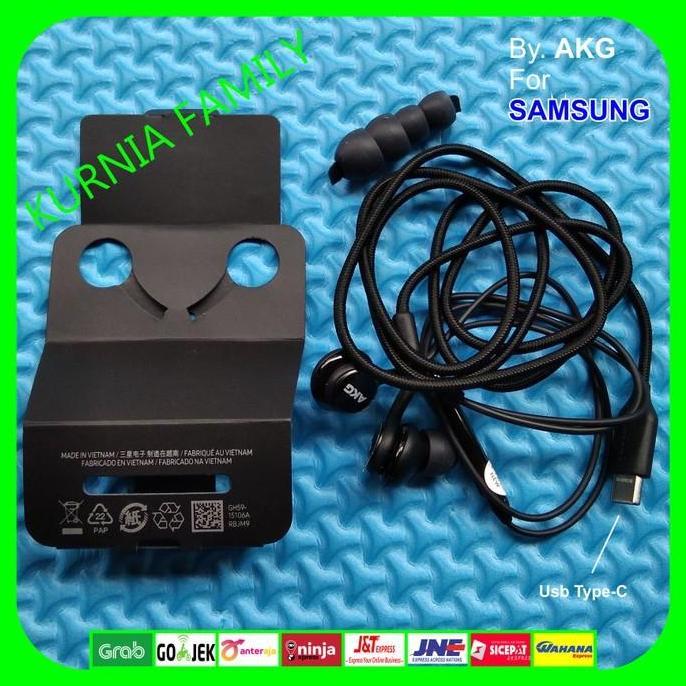 TERLARIS HEADSET AKG SAMSUNG GALAXY S21 S21 PLUS S21 ULTRA ORINAL TYPE C