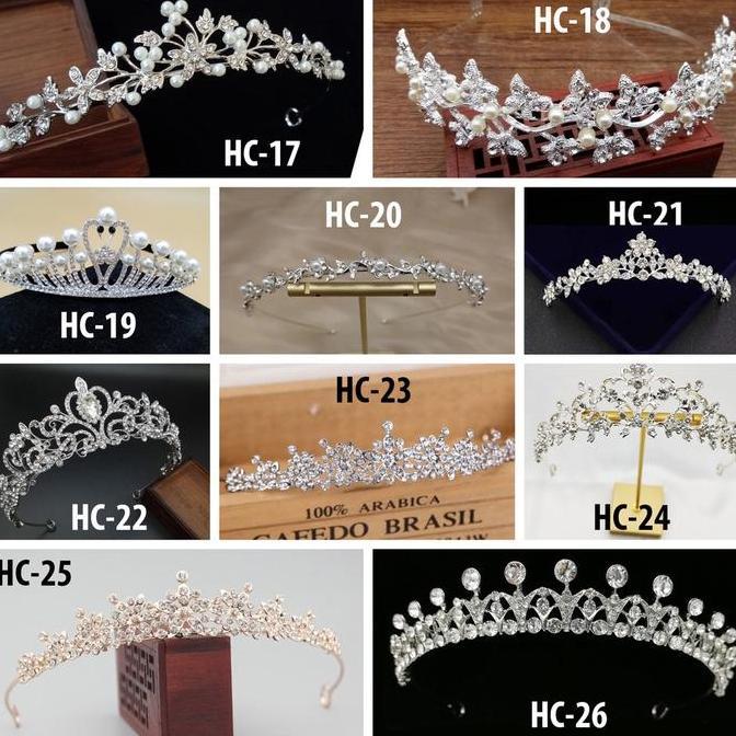 _mkmahadira - bridal wedding hair crown / hair tiara / mahkota pengantin / hiasan hijab