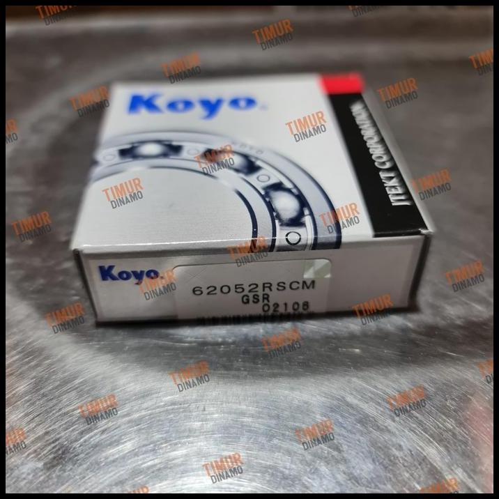 TERLARIS BEARING BERING LAHAR KOYO 6205 2RS TUTUP KARET JAPAN ASLI !!!!!!