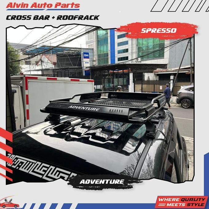 ROOFRACK ADVENTURE SPRESSO / RACK ATAS SPRESSO / CROSS BAR SPRESSO /PALANG TENGAH SPRESSO ORIGINAL D