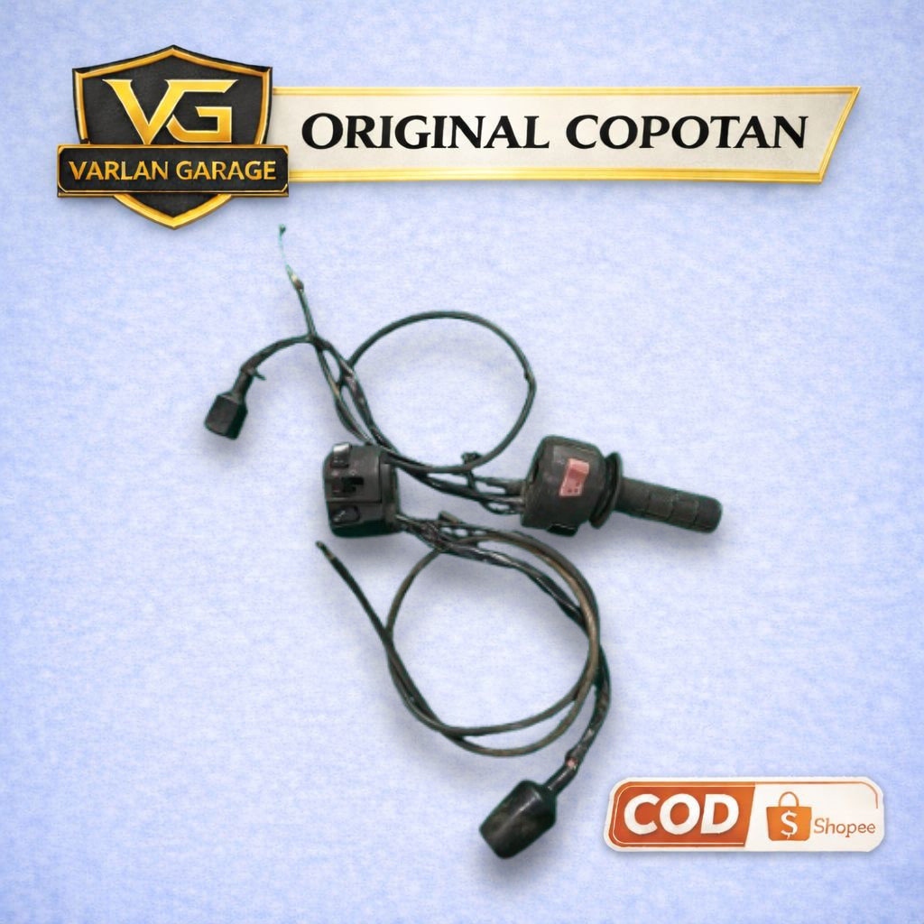 saklar kiri kanan klx150 bf original copotan motor -Gas spontan klx150 bf kawasaki