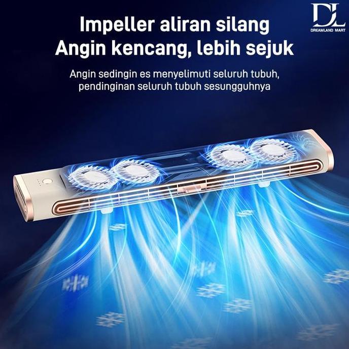 Ranjedimans - DL Kipas meja AC Kipas Tanpa Bilah Modern Air Cooler Fan AC Mini Kipas Meja