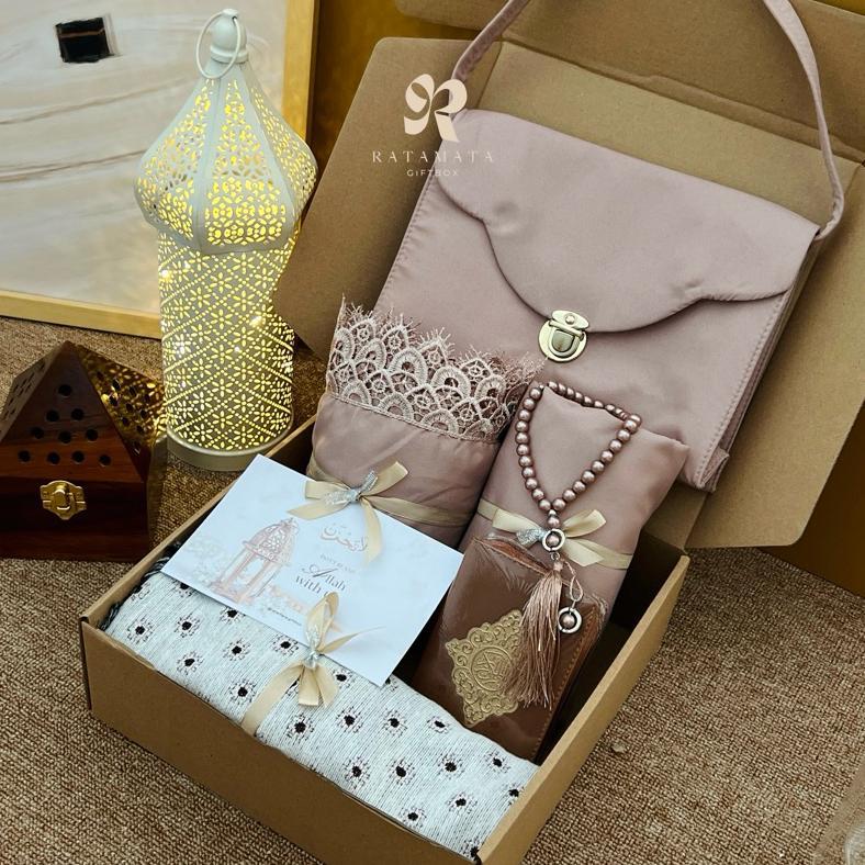 HOT DEALS Mukena Set Seserahan Hampers Mukena Murah Kado Istri Kado Pernikahan Hadiah Wisuda Mukena 