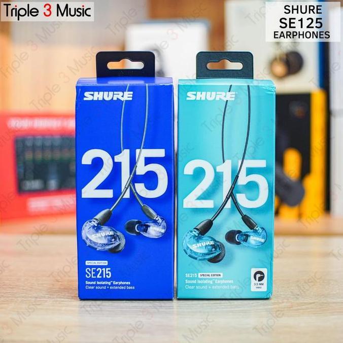 TERLARIS SHURE SE215 PRO IEM PANGGUNG IN EAR MONITOR ORINAL