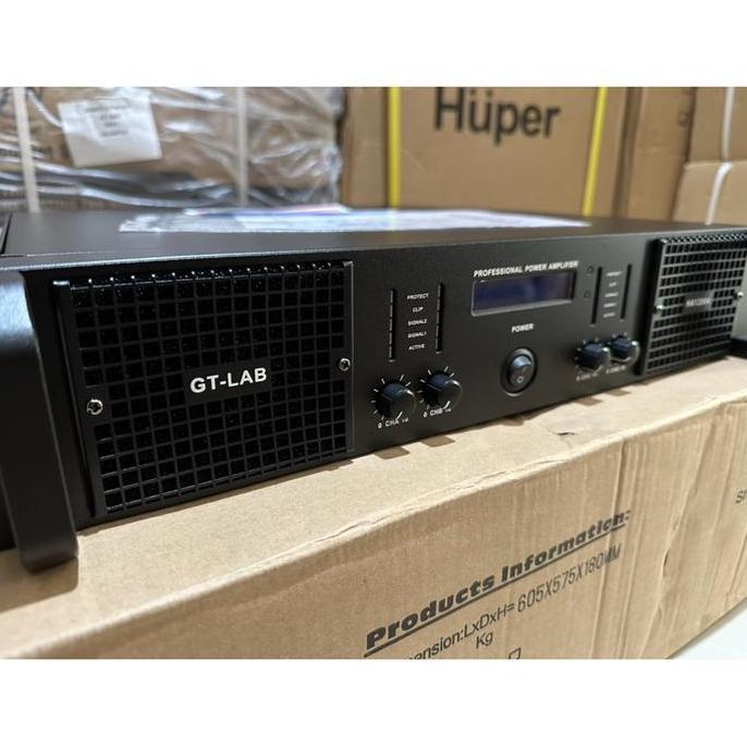 TERLARIS POWER GTLAB GT LAB HA 12004 GTLAB HA12004 ORINAL RESMI AMPLIFIER