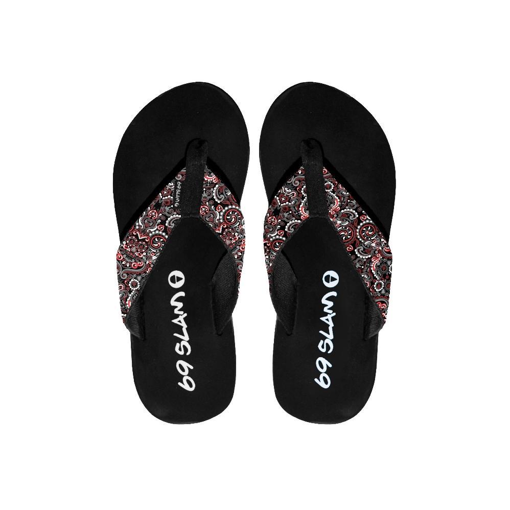 CUCI GUDANG 69 Slam Sandal Pria Motif - MEN MEXCOLAMENT RYAN SANDALS ARSMXT-AT