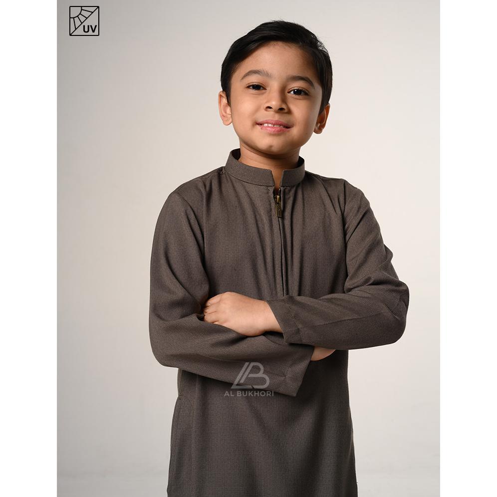 recommended al bukhori - anti uv jubah anak gamis laki laki thobe premium 4 - 12 tahun lengan panjan