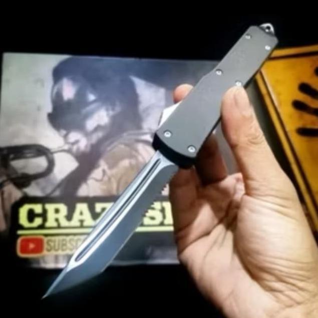 Original Automatic knife Microtech " Pisau Survival Multifungsi / Pisau survival