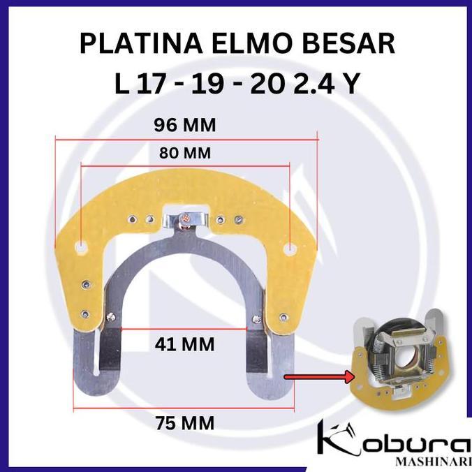 Platina Dinamo Model Besar Platina L 17-19-20 2.4 Y Elektromotor Mesin Dinamo 1 Phase
