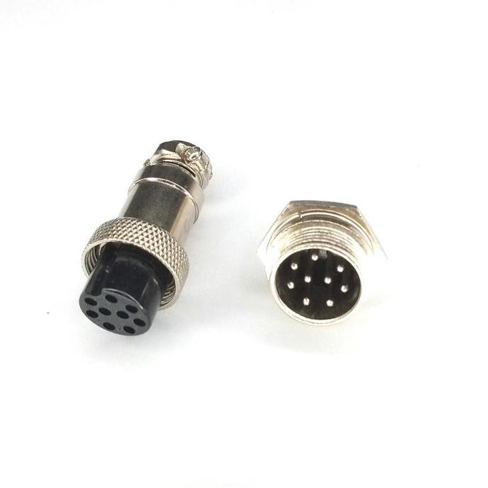 AONI Jack Connector CB 9 pIn Set/ Socket CB GX16 9 pIn