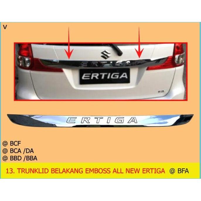 Promo Trunklid New Ertiga Diskon