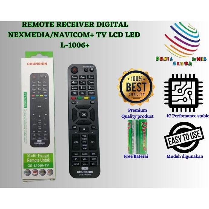 AONI REMOTE RECEIVER DIGITAL NEXMEDIA/NAVICOM+ TV LCD LED