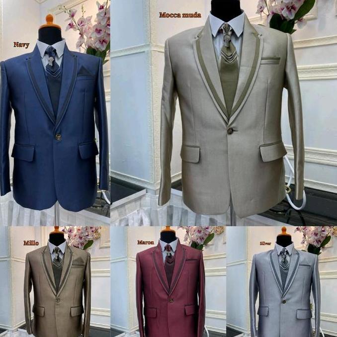 Jas Pengantin Pria Premium_Jas Pengantin Formal Premium Woll